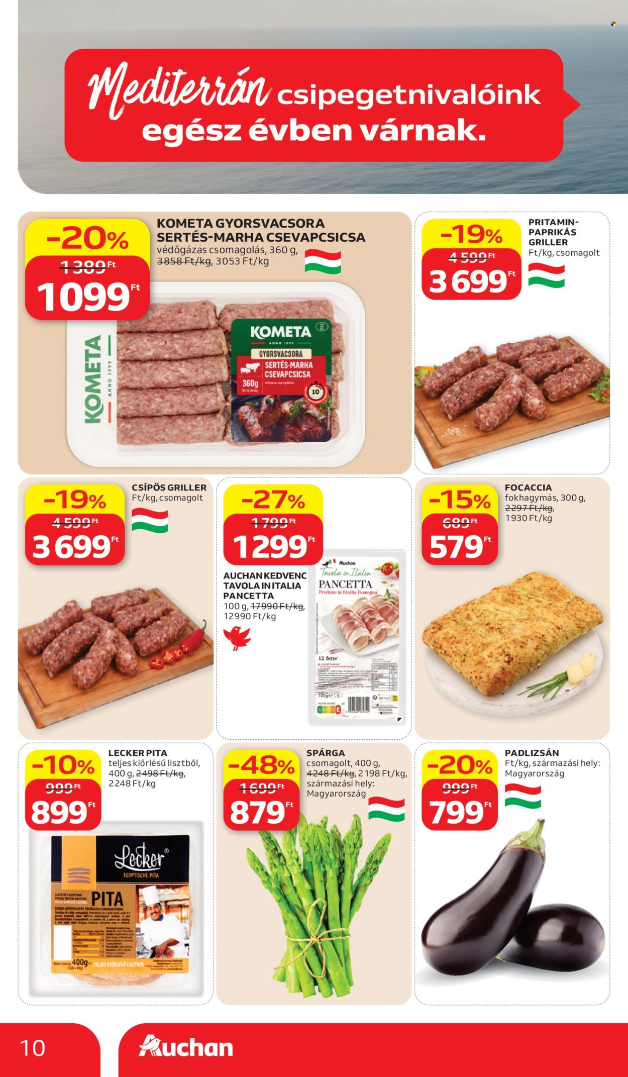 Auchan akciós újságok - 2026.06.11 - 2026.06.17. Oldal 10