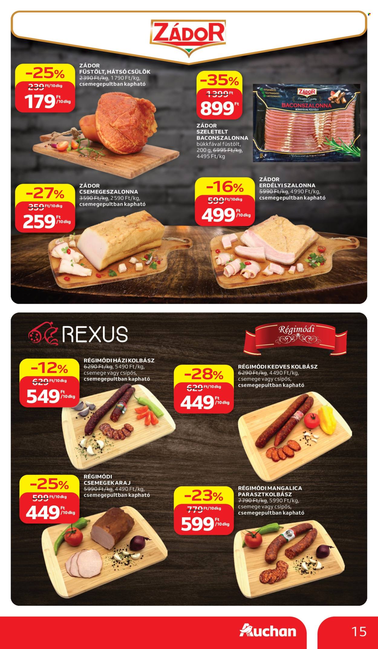 Auchan akciós újságok - 2026.06.11 - 2026.06.17. Oldal 15