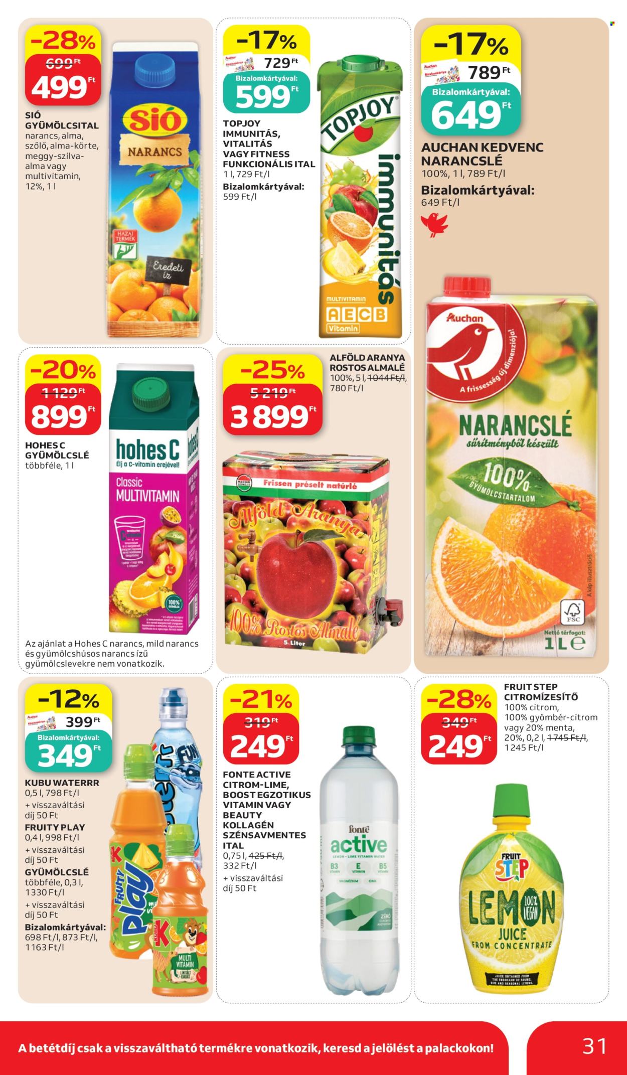 Auchan akciós újságok - 2026.06.11 - 2026.06.17. Oldal 31