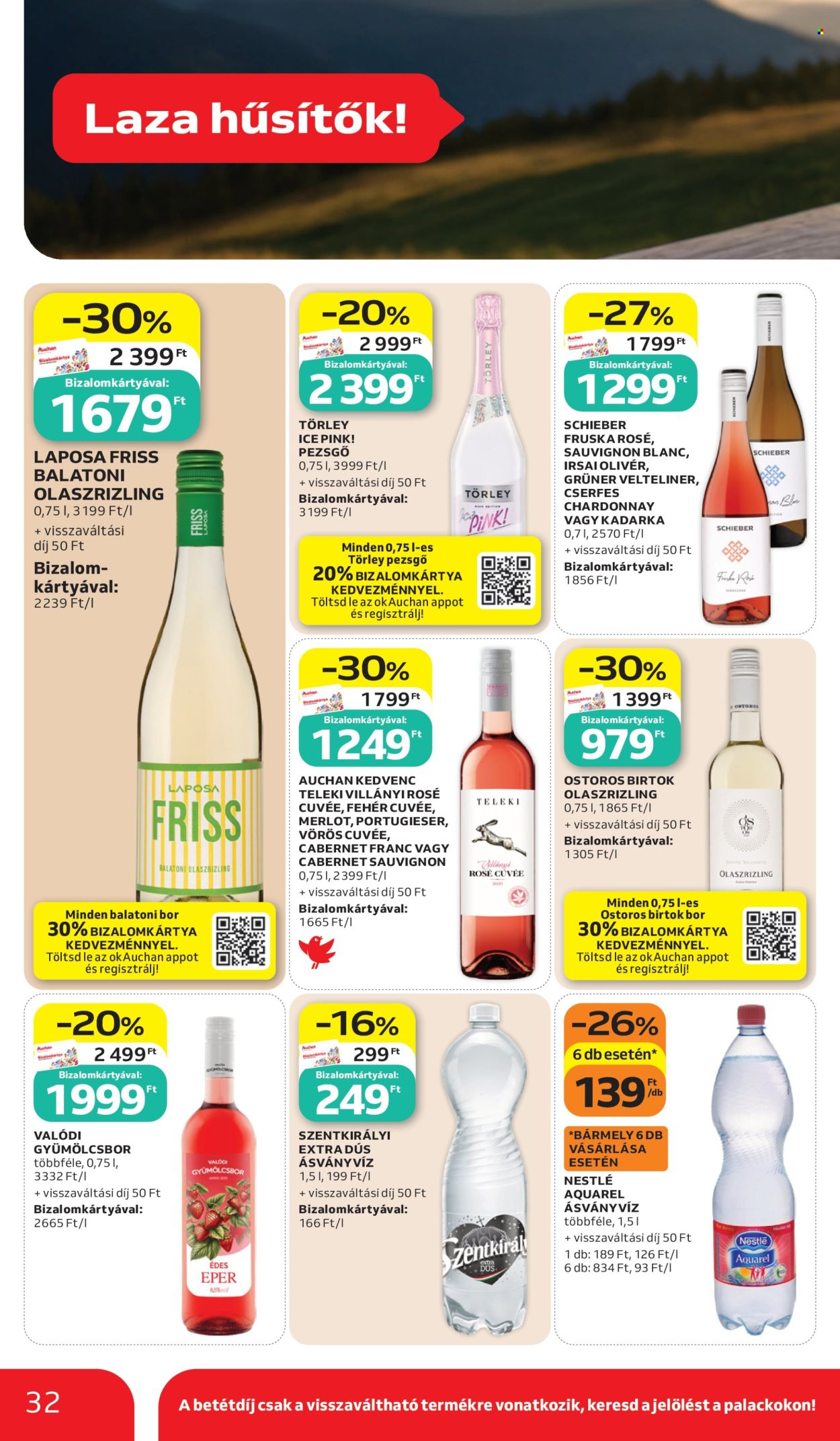 Auchan akciós újságok - 2026.06.11 - 2026.06.17. Oldal 32