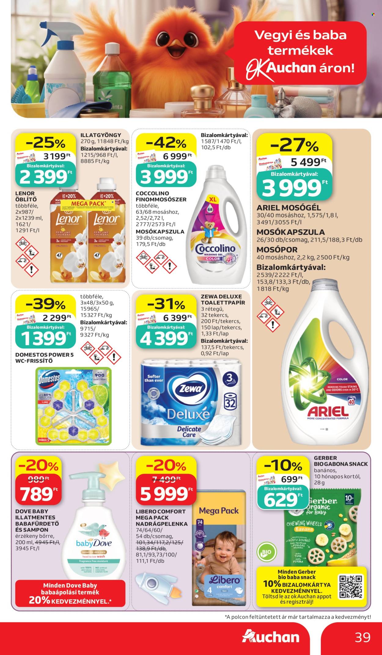 Auchan akciós újságok - 2026.06.11 - 2026.06.17. Oldal 39