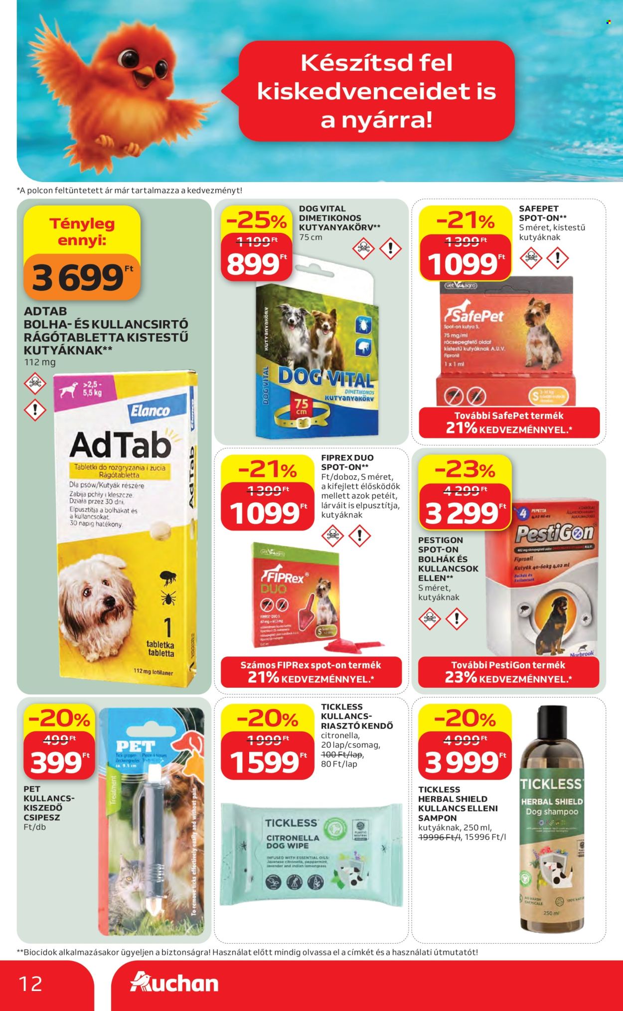 Auchan akciós újságok - 2026.06.11 - 2026.07.01. Oldal 12