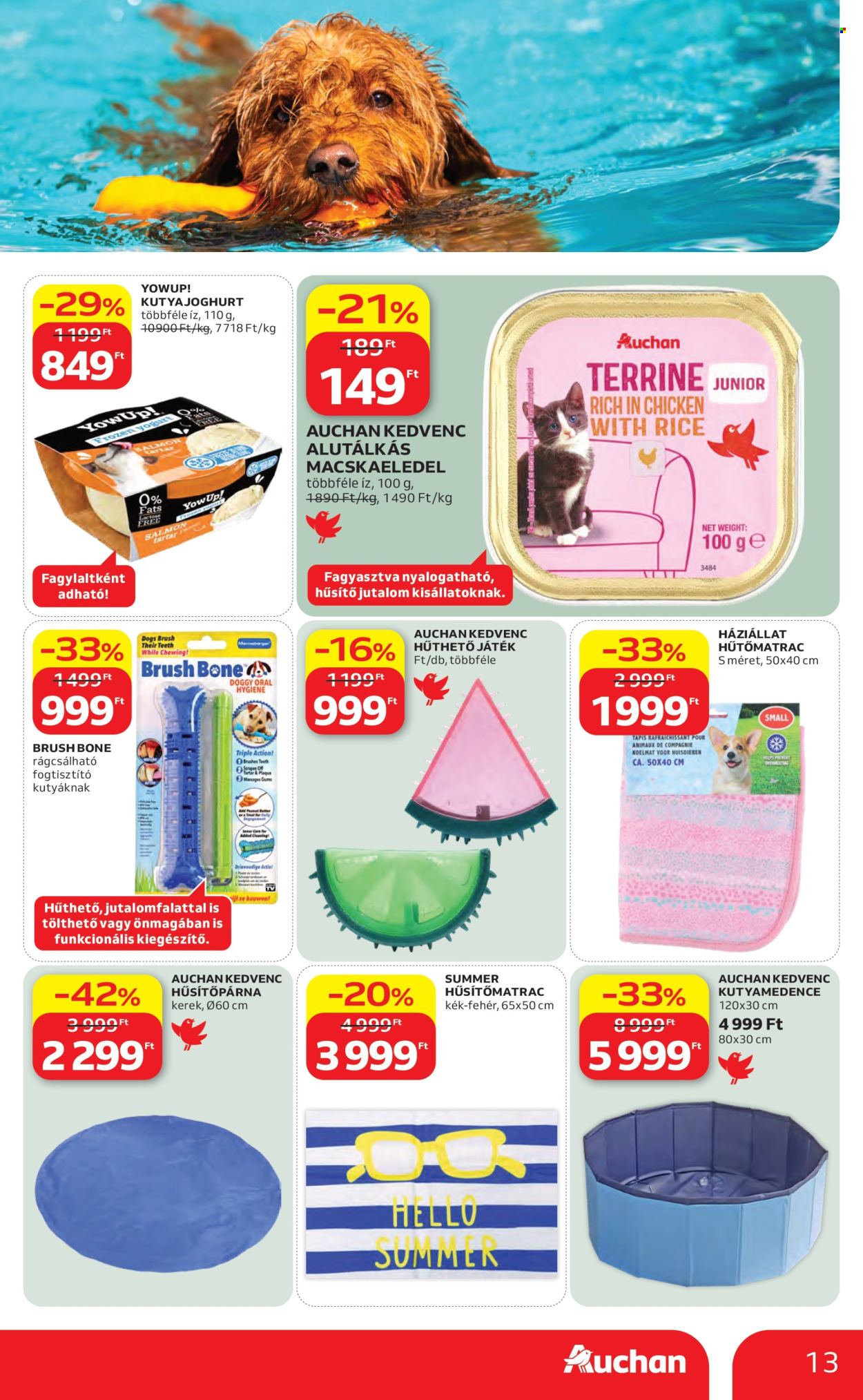 Auchan akciós újságok - 2026.06.11 - 2026.07.01. Oldal 13