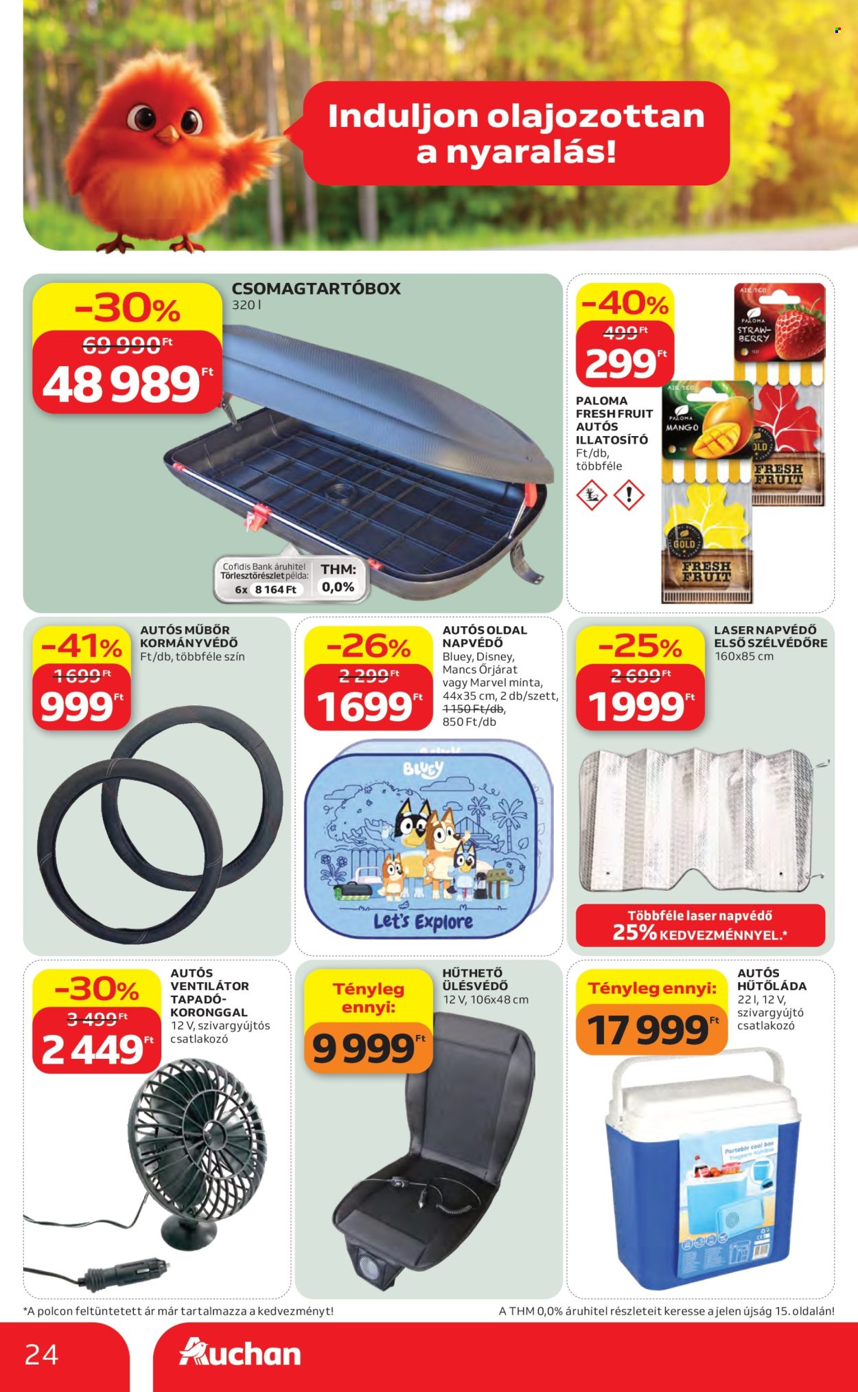 Auchan akciós újságok - 2026.06.11 - 2026.07.01. Oldal 24