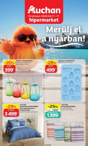 Újság Auchan - 2026.06.11 - 2026.06.17.