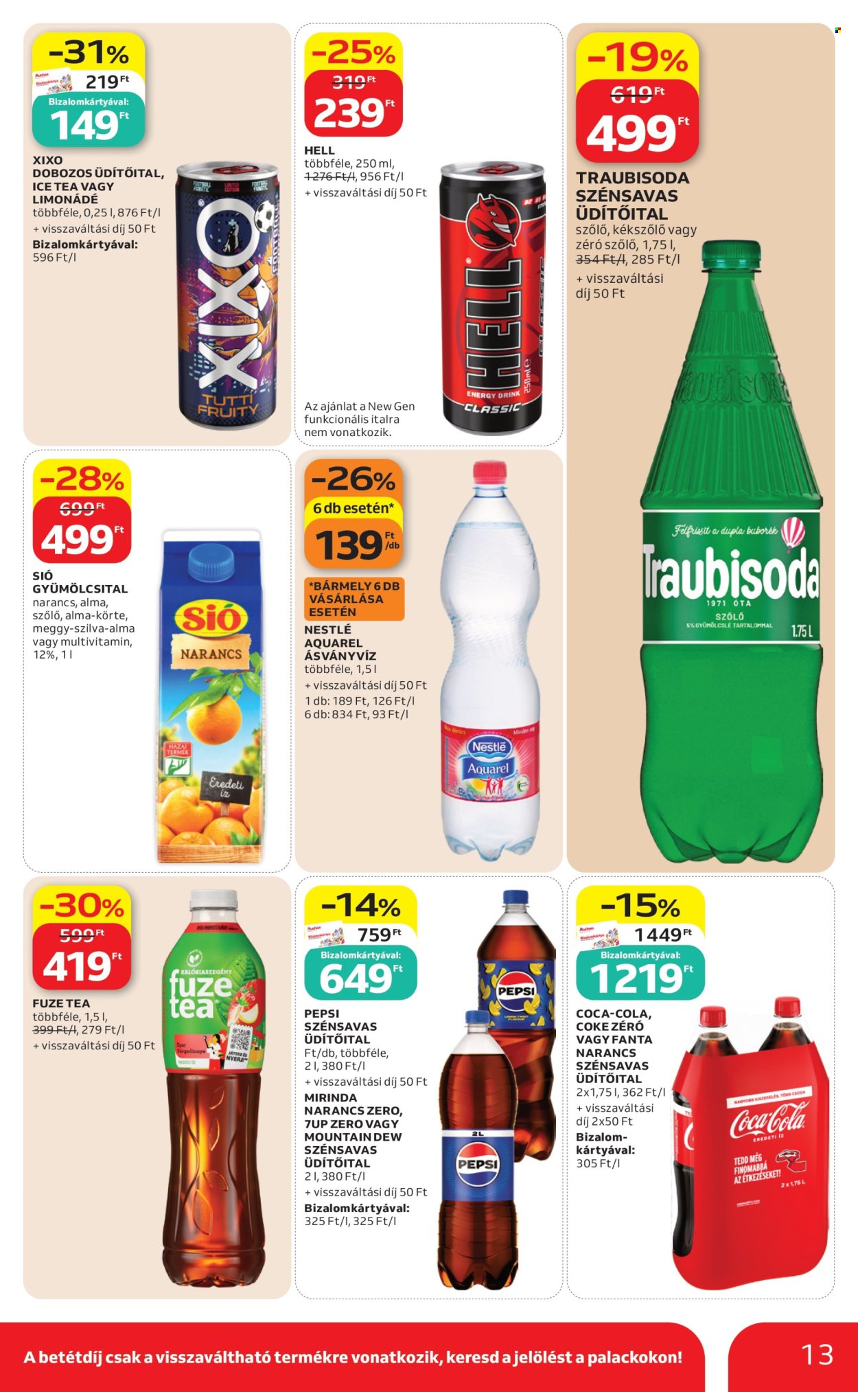 Auchan akciós újságok - 2026.06.11 - 2026.06.17. Oldal 13