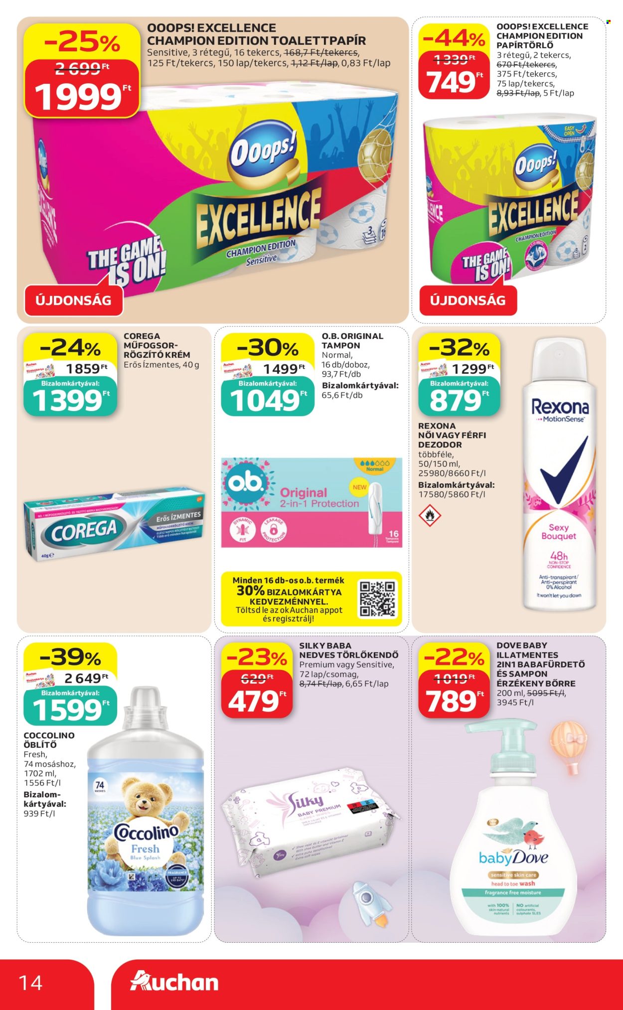 Auchan akciós újságok - 2026.06.11 - 2026.06.17. Oldal 14