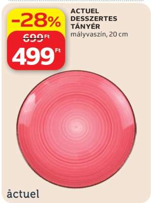 ACTUEL DESSZERTES TÁNYÉR