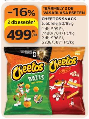 Cheetos snack
