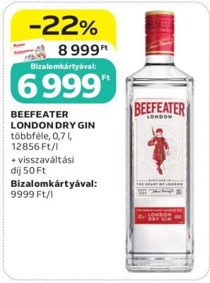BEEFEATER London Dry gin