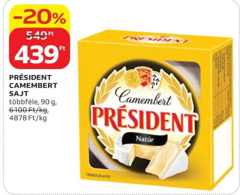 Président Camembert sajt
