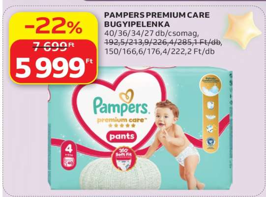 Pampers Premium Care bugyipelenka