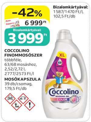 Coccolino finommosószer