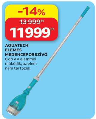AQUATECH ELEMES MEDENCEPORSZÍVÓ