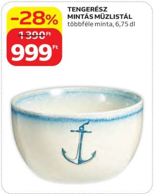 TENGERÉSZ MINTÁS MÜZLISTÁL