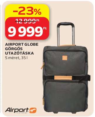 AIRPORT GLOBE GÖRGŐS UTAZÓTÁSKA