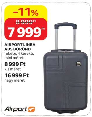 Airport Linea ABS Bőrönd
