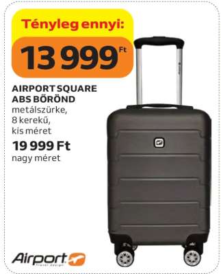 AIRPORT SQUARE ABS BŐRÖND