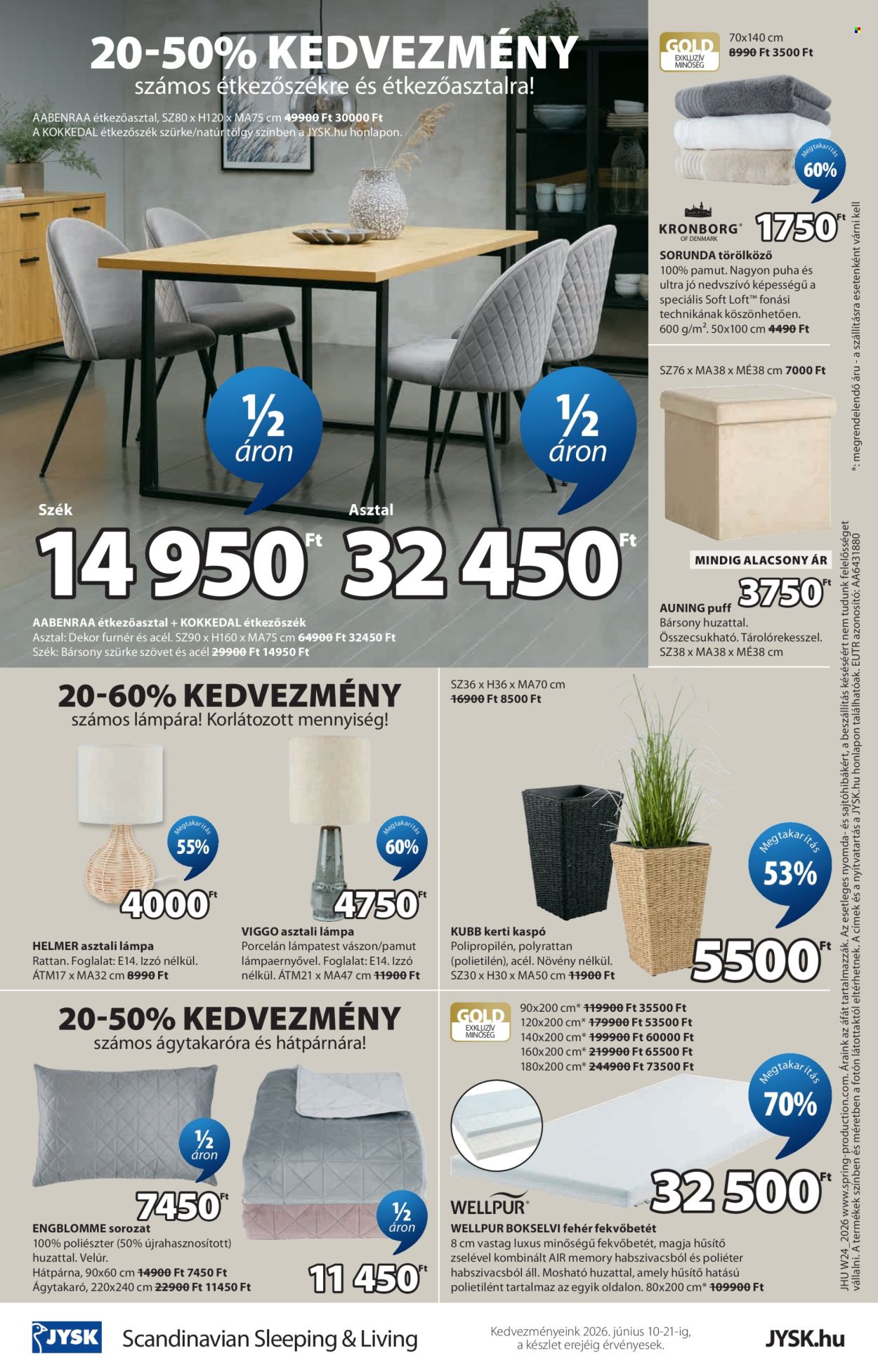 JYSK akciós újságok - 2026.06.10 - 2026.06.21. Oldal 17
