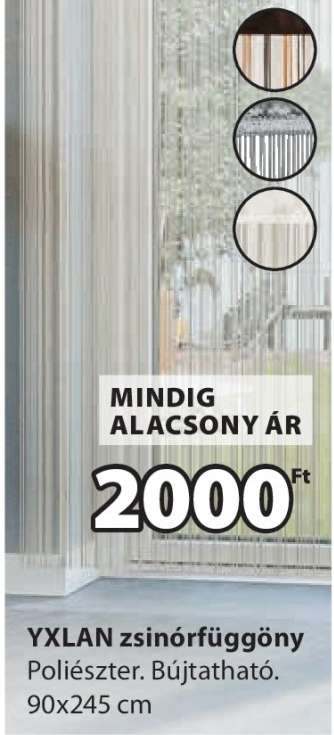 YXLAN zsinórfüggöny
