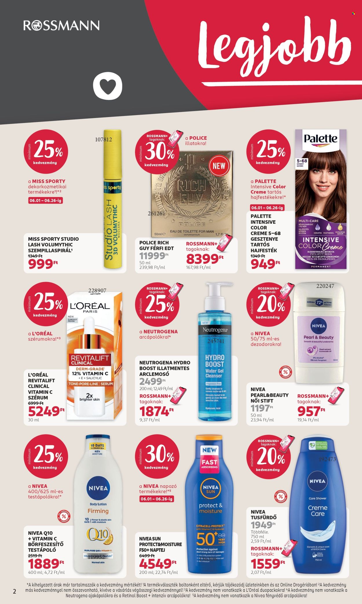 Rossmann akciós újságok - 2026.06.15 - 2026.06.26. Oldal 2