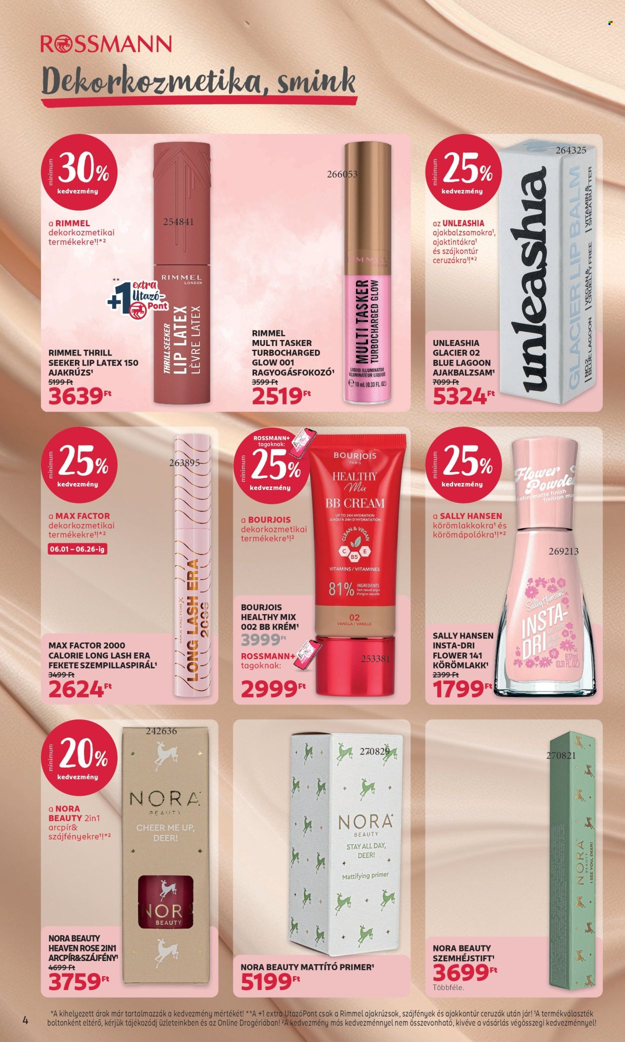 Rossmann akciós újságok - 2026.06.15 - 2026.06.26. Oldal 4