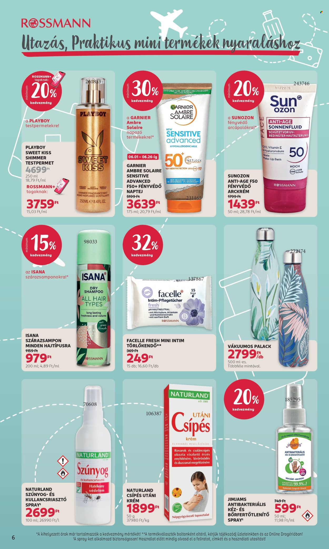 Rossmann akciós újságok - 2026.06.15 - 2026.06.26. Oldal 6