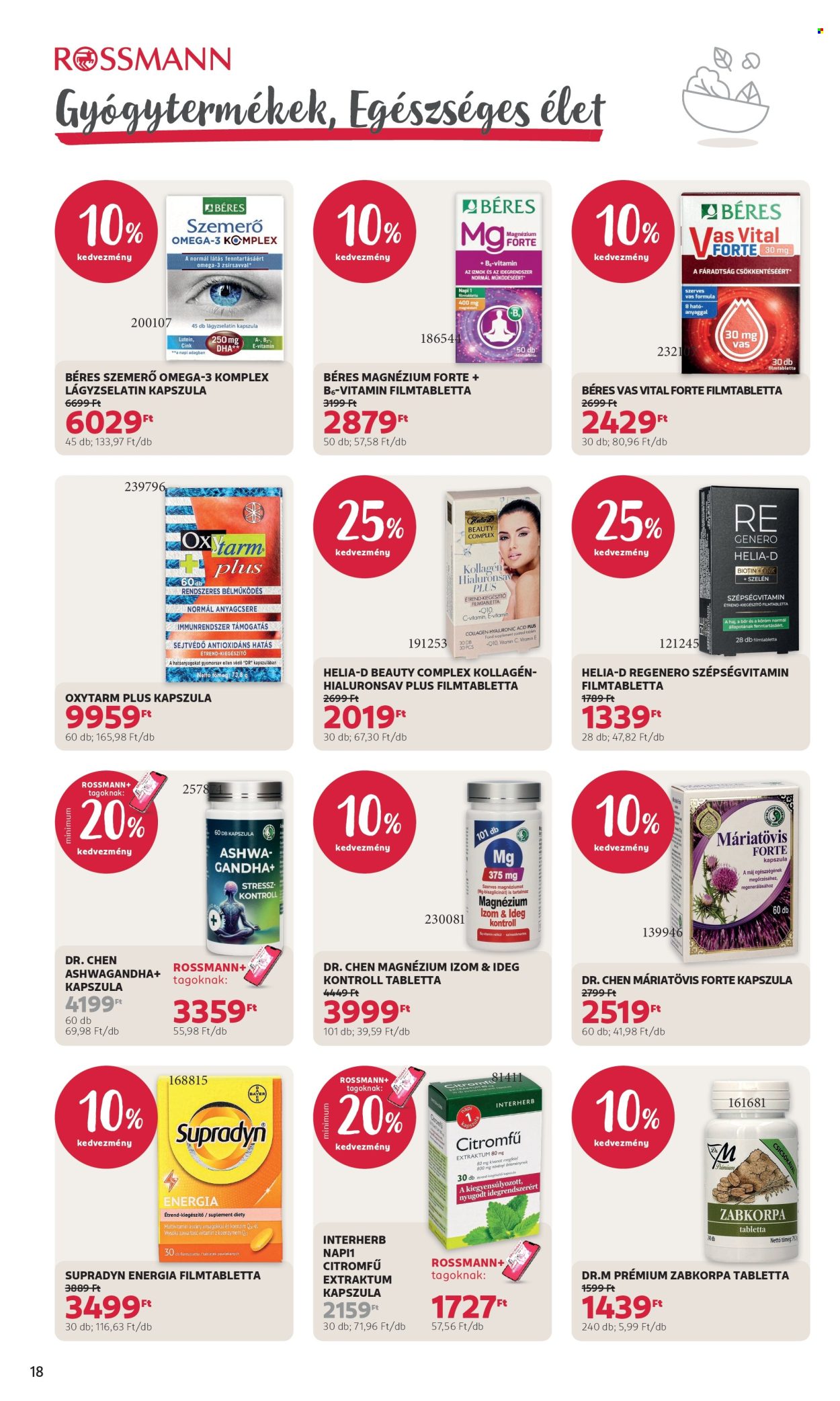 Rossmann akciós újságok - 2026.06.15 - 2026.06.26. Oldal 20