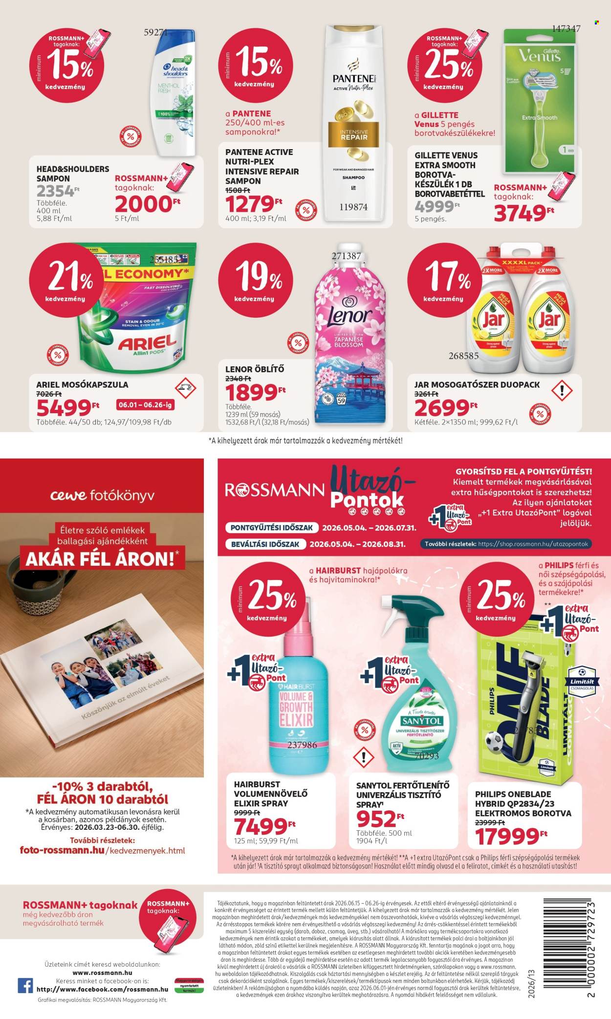 Rossmann akciós újságok - 2026.06.15 - 2026.06.26. Oldal 24