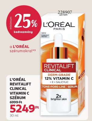L'ORÉAL REVITALIFT CLINICAL VITAMIN C SZÉRUM