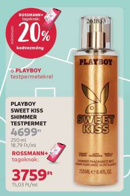 PLAYBOY SWEET KISS SHIMMER TESTPERMET