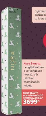 NORA BEAUTY HOSSZÍTÓ&DÚSÍTÓ SZEMPILLASPIRÁL