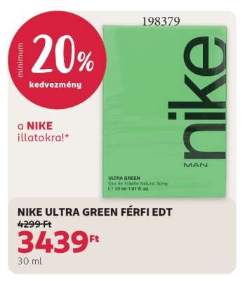 NIKE ULTRA GREEN FÉRFI EDT