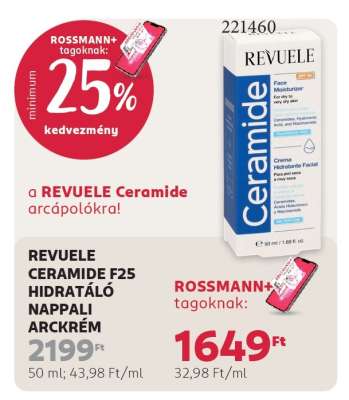 REVUELE CERAMIDE F25 HIDRATÁLÓ NAPPALI ARCKRÉM