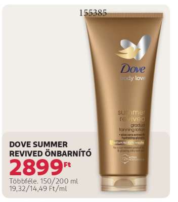 DOVE SUMMER REVIVED ÖNBARNÍTÓ