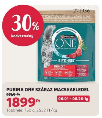 Purina ONE Száraz Macskaeledel