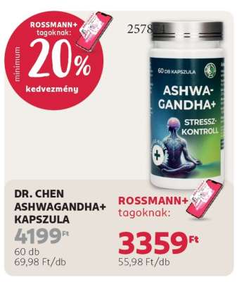 DR. CHEN ASHWAGANDHA+ KAPSZULA