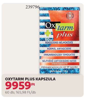 OXYTARM PLUS KAPSZULA