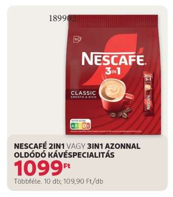 NESCAFÉ 2IN1 VAGY 3IN1
