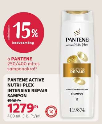 PANTENE ACTIVE NUTRI-PLEX INTENSIVE REPAIR SAMPON