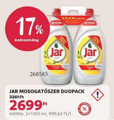 JAR Mosogatószer Duopack