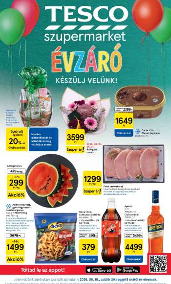 Újság TESCO - 2026.06.18 - 2026.06.24.