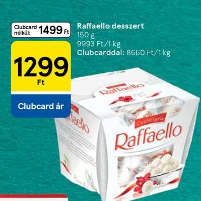 Raffaello desszert