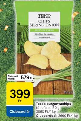 Tesco burgonyachips