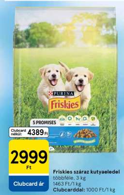 Friskies száraz kutyaeledel
