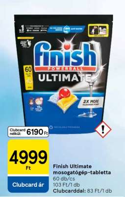 Finish Ultimate mosogatógép-tabletta