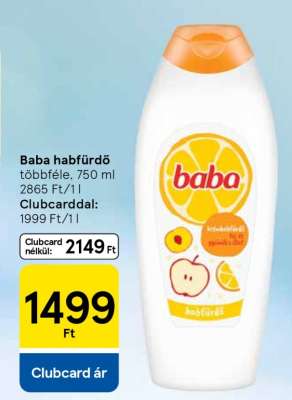 Baba habfürdő