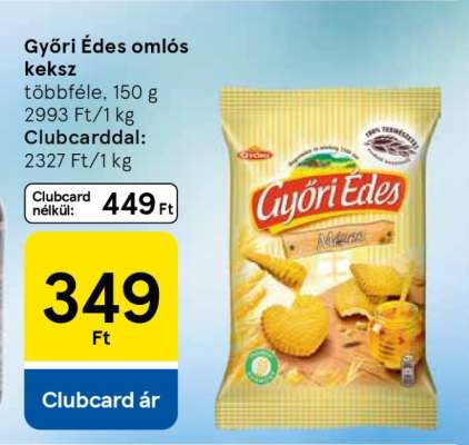 Győri Édes omlós keksz