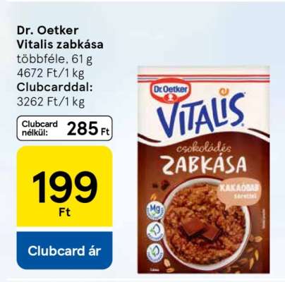 DR OETKER Vitalis zabkása*