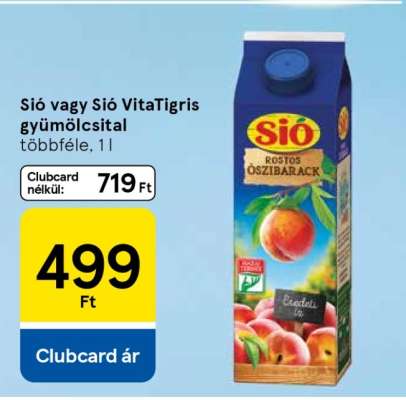 Sió vagy Sió Vitatigris gyümölcsital